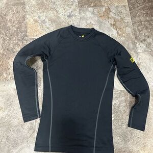 Under Armour Black and Gray Women's Base Layer